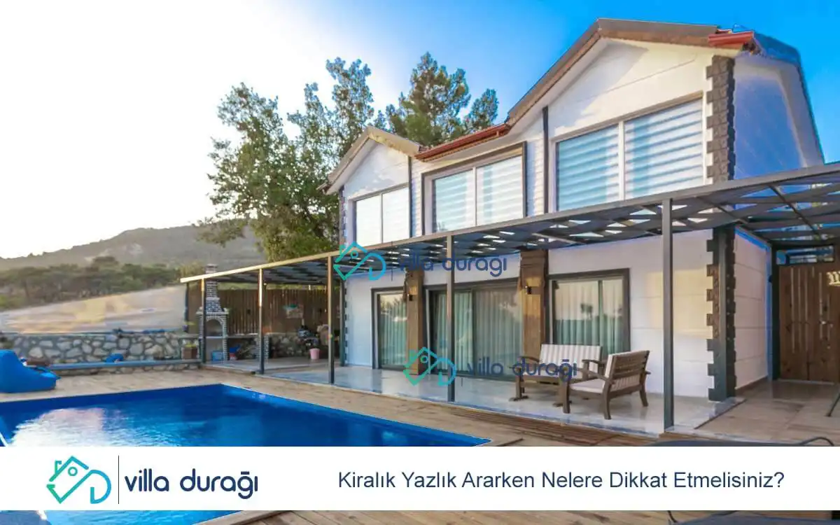 Kiralık Yazlık Ararken Nelere Dikkat Etmelisiniz?