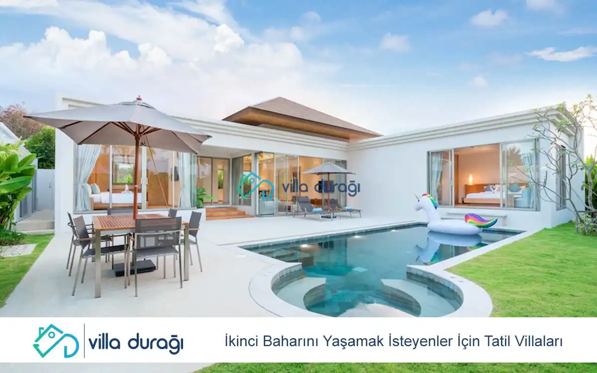 İkinci Baharını Yaşamak İsteyenler İçin Tatil Villaları
