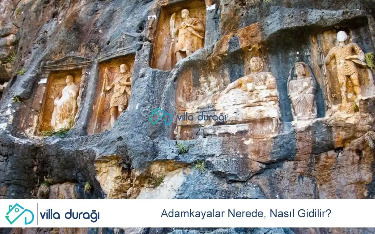 Adamkayalar Nerede, Nasıl Gidilir?