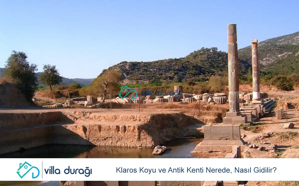 Klaros Koyu ve Antik Kenti Nerede, Nasıl Gidilir?