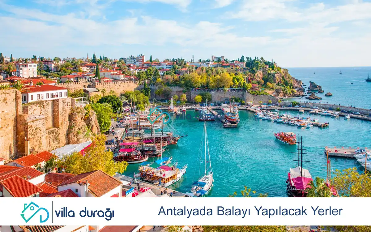Antalya’da Balayı Yapılacak Yerler