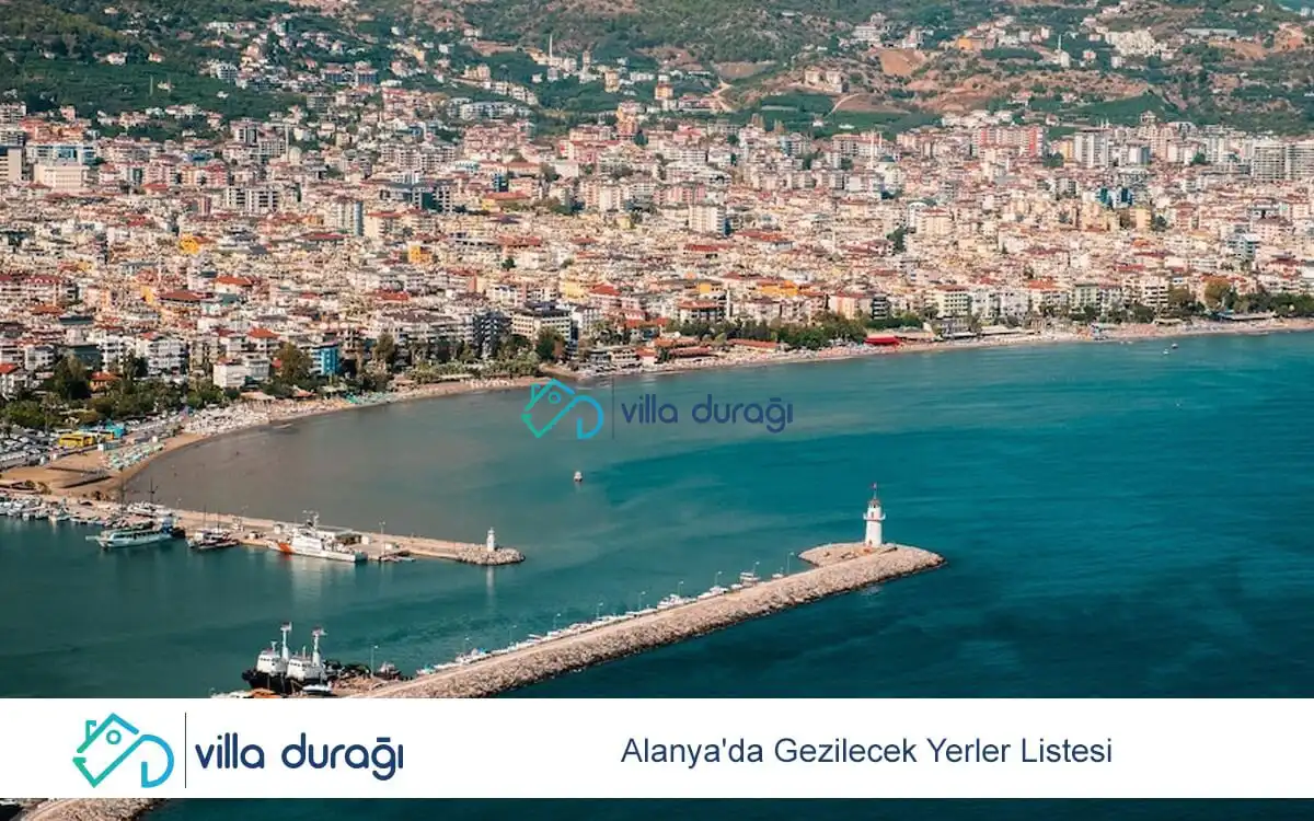 Alanya'da Gezilecek Yerler Listesi
