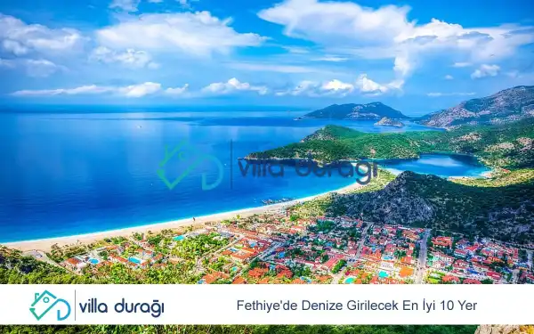 Fethiye'de Denize Girilecek En İyi 10 Yer